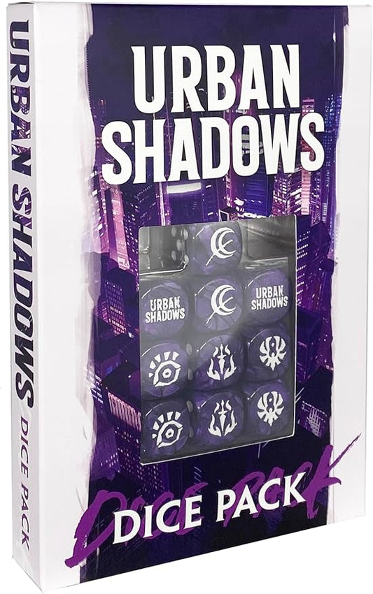 Magpie Games Urban Shadows: Dice Pack – Five Pairs of Six-Sided Dice for Urban Shadows RPG