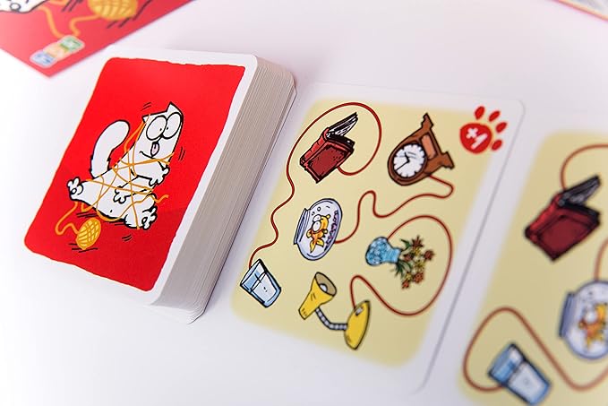 Simon's Cat Total Mess – Fast-Paced Family Reflex Game | Fun & Easy Travel Game for Kids & Adults