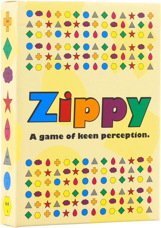 Zippy The Amazing Game of Keen Perception - Visual Games for Kids and Adults - Endless Playability for Ages 5-99 - Easy and Quick Card Games