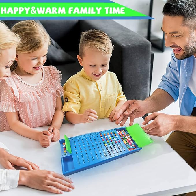 KIDAMI Code Breaker Board Game, Classic Codebreaking Travel Board Game, Kids STEM Development Toys, 3 Level Brain Puzzle Play Set - 2 Player Battle of Famliy Game, Toys for Kids & Adult
