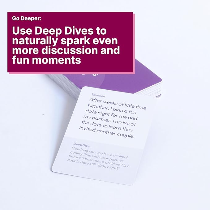 Uncover Me: Interactive Adult Card Game for Couples and Friends, Date Night Party Game, Communication and Conversation Starter