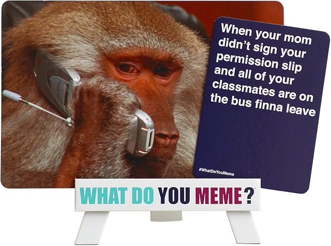 WHAT DO YOU MEME? Fresh Memes #2 Expansion Pack - Adult Card Games for Game Night from