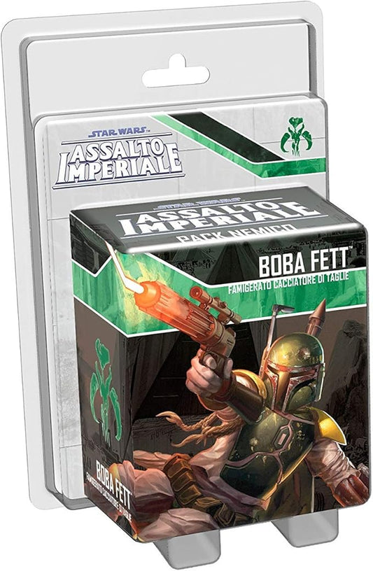 Star Wars Imperial Assault Board Game Boba Fett VILLAIN PACK - Epic Sci-Fi Miniatures Strategy Game for Kids and Adults, Ages 14+, 1-5 Players, 1-2 Hour Playtime, Made by Fantasy Flight Games
