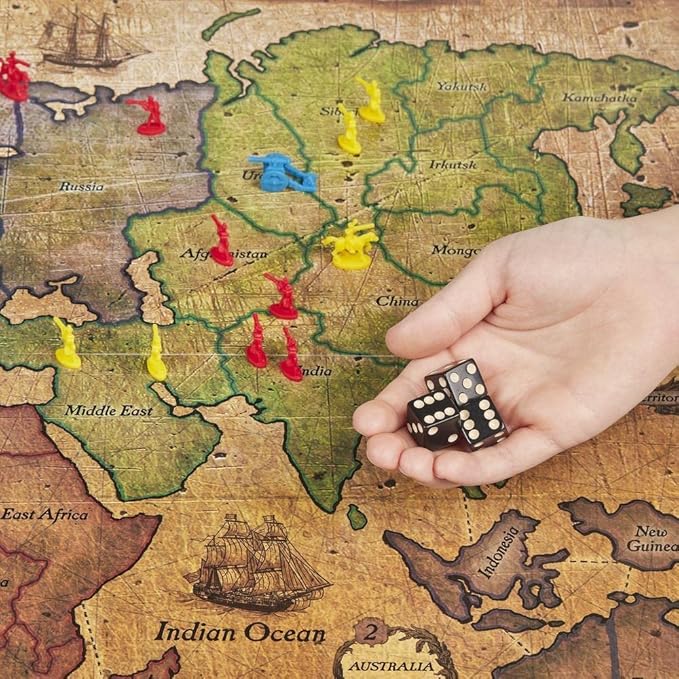 Hasbro Gaming Risk 60th Anniversary Edition Family Board Game for Ages 10 and Up