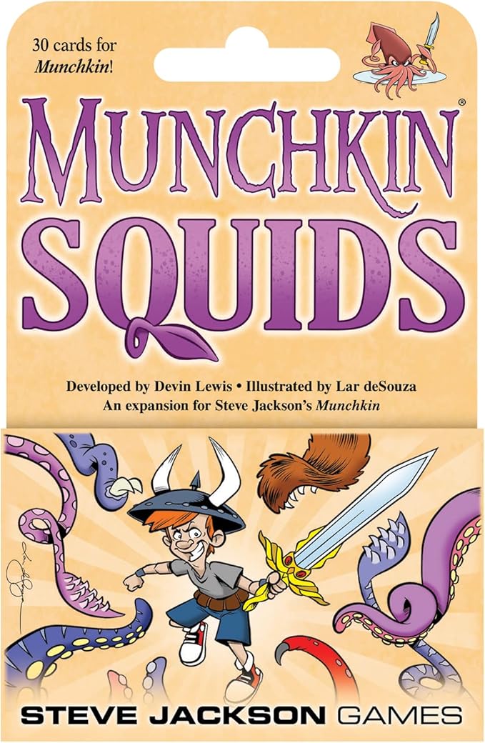Munchkin Squids Board Game