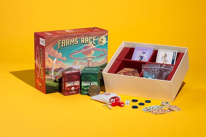 Deluxe Edition - Nuke Your Friends. 1-2 Hour Strategy Board Game for Adults and Family. Mensa Select Winner. Ages 14+. 2-5 Players.