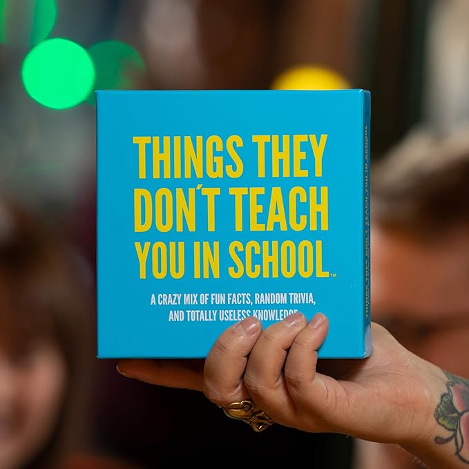 Hygge Games Things They Don't Teach You in School Party Trivia Game