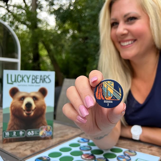 National Parks Board Game | Collectible Token Game Set | Fun and Fast-Paced Kids Board Game | 15-Minute Playtime | Easy to Learn | Ages 8+