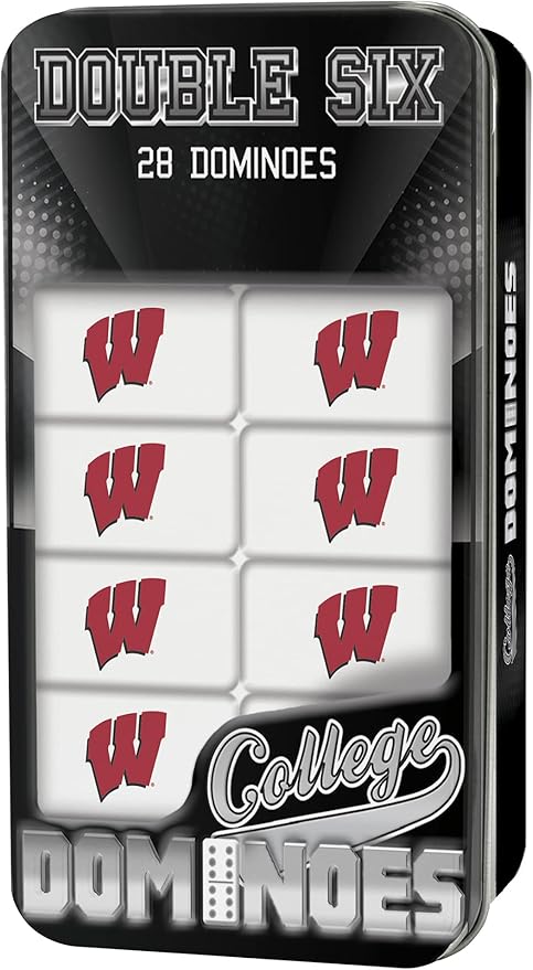 MasterPieces NCAA Collector Edition Double Six Dominoes