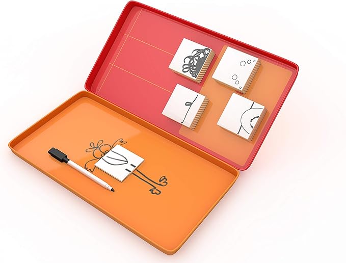 The Purple Cow- Droodle a Droodle Game- Magnetic Travel Game. Great for Travel and on-The-go. Get Ready, Sketch, Laugh! Perfect for Boys and Girls Activity.