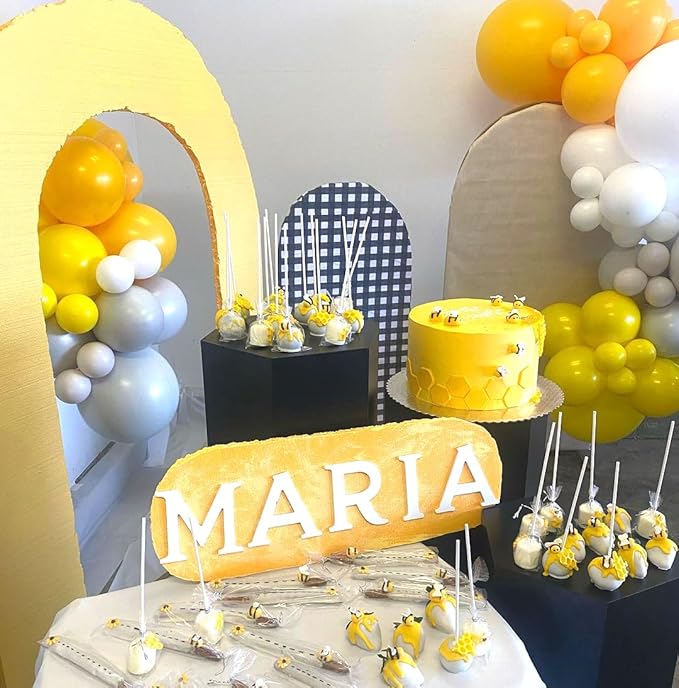 Yellow Gold Confetti Party Balloons, 50pcs12 inch Mustard Light Yellow Gold Latex Balloons for Birthday Wedding Baby Shower Bride Sunflower Theme Party Decoration