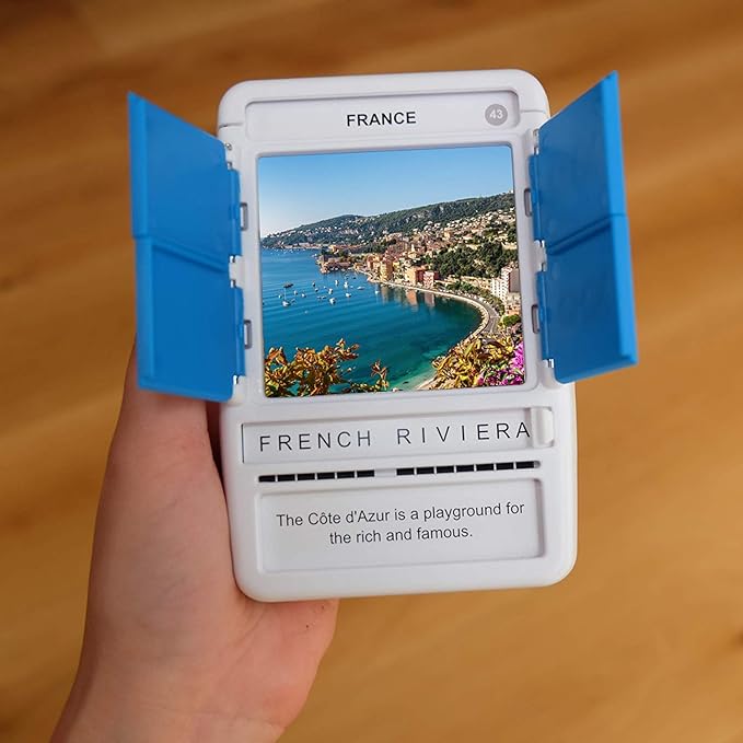 100 PICS France Quiz Game - Educational Travel Trivia Flash Card Games for Smart Kids, (100FRANCE)