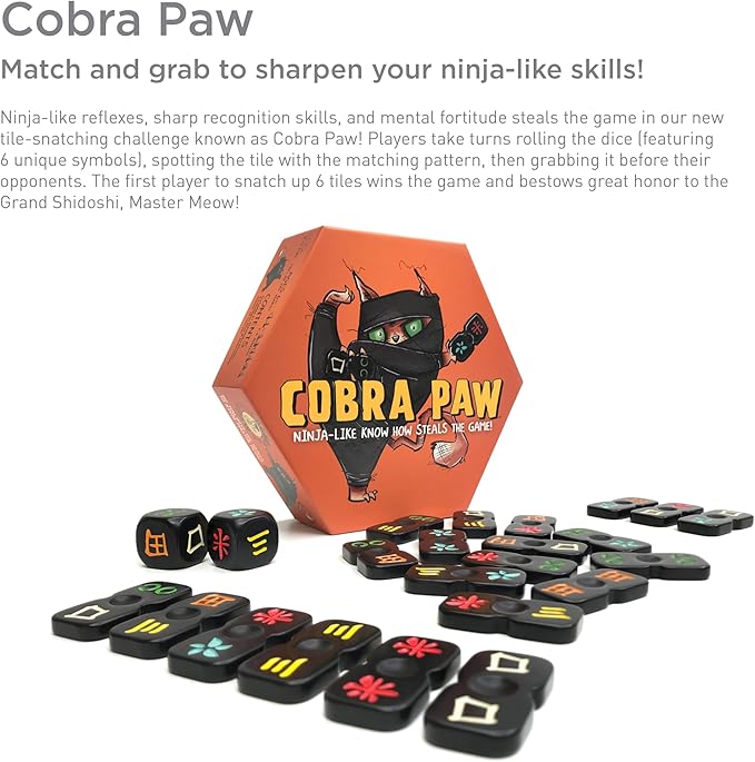 Bananagrams Classic & Cobra Paw Bundle. Fast-Paced Word Game & Tile-Snatching Fun for Kids & Families. Educational, Competitive, and Perfect for Game Nights, Parties, or On-The-Go Play.