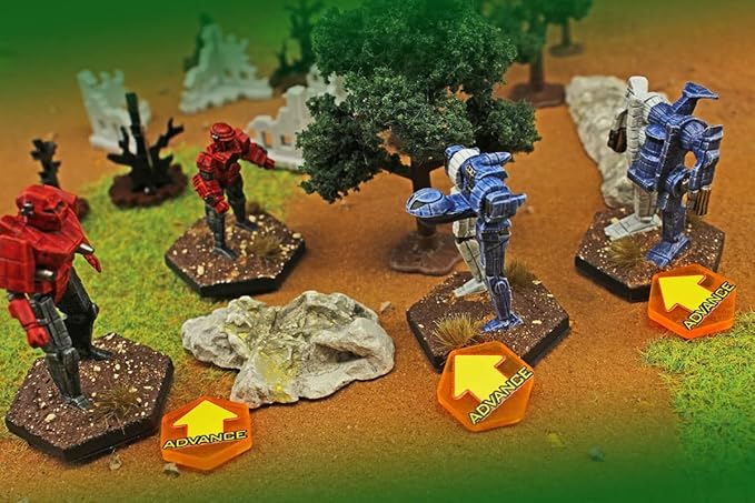 LITKO Mecha Combat Actions Token Set | Compatible with BattleTech (Advance)