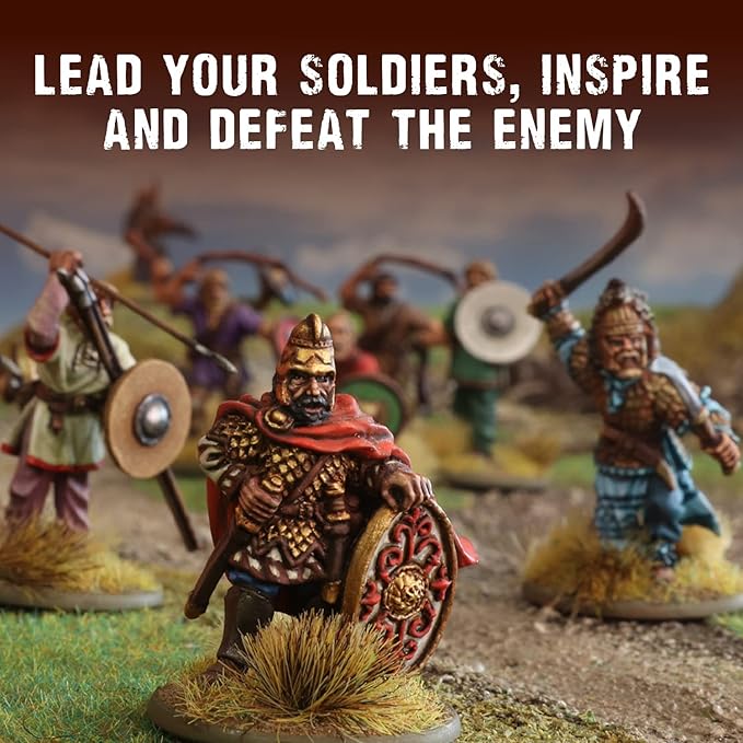 Wargames Delivered SPQR - Dacian & Sarmatia - Nobles. 28mm Miniatures Base, Roman and Greek Military Legion Miniatures for Miniature Wargames, and Roman War Games by Warlord Games