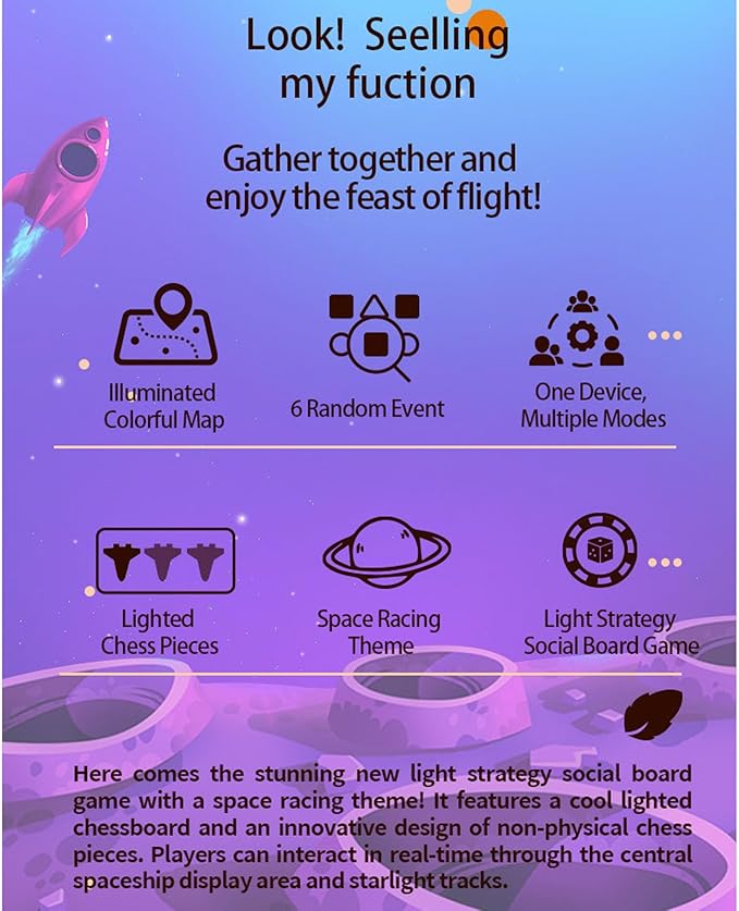 Flying Chess Educational Toy Children Board Games Single Player Multiplayer Board Game for Adult and Children