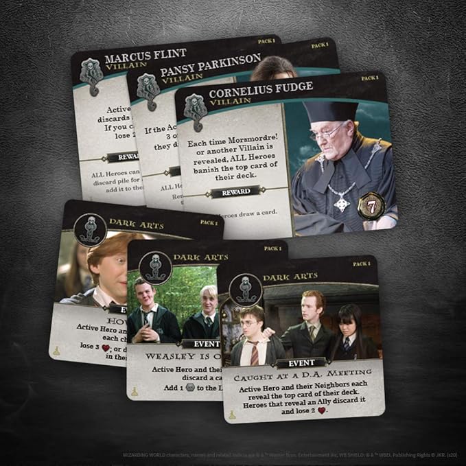 USAOPOLY Harry Potter: Hogwarts Battle - The Charms and Potions Expansion/Second Expansion to Harry Potter Deckbuilding Game/Featuring New Abilities & Cards/Officially Licensed