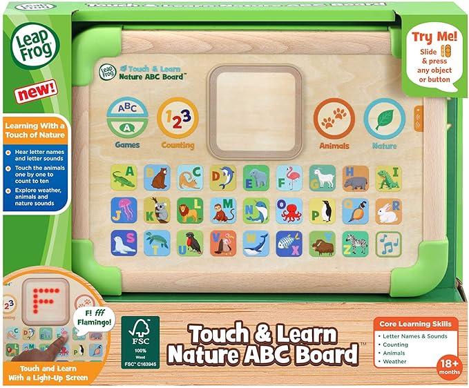 LeapFrog Touch and Learn Nature ABC Board, Green