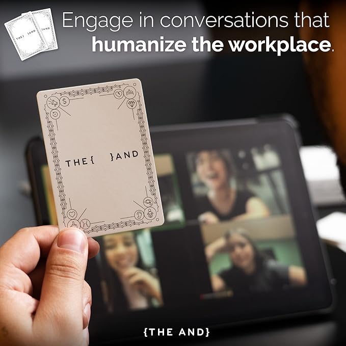 {THE AND} Coworkers and Strangers Editions Bundle - 398 Questions to Get to Know Someone - Coworker and Stranger Card Game - Ice Breaker and Team Building by The Skin Deep