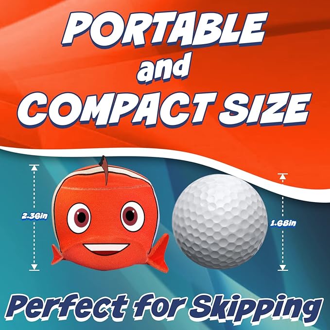 Activ Life The Ultimate Skip Ball – Water Bouncing Ball (2 Pack) Create Lasting Memories with Your Friends & Family at The Beach, Lake or Pool - Great for All Ages