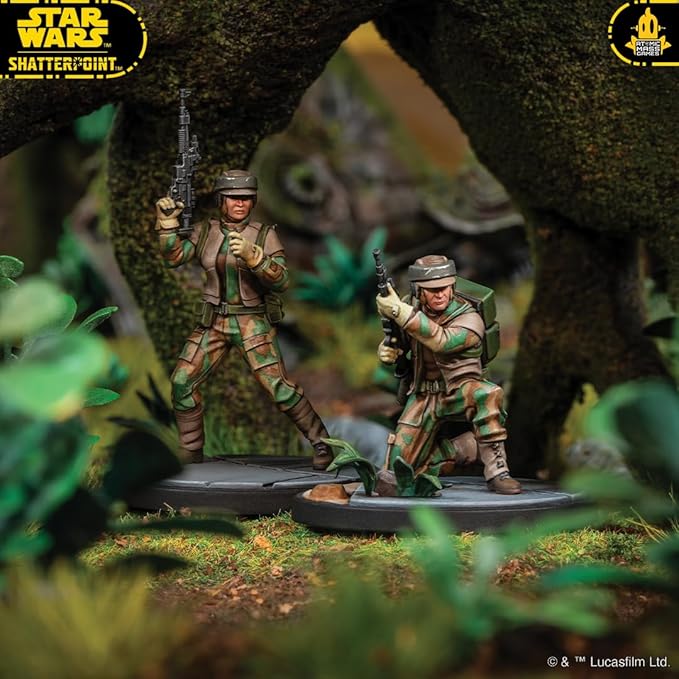 Star Wars Shatterpoint Real Quiet Like Squad Pack - Tabletop Miniatures Game, Strategy Game for Kids and Adults, Ages 14+, 2 Players, 90 Minute Playtime, Made