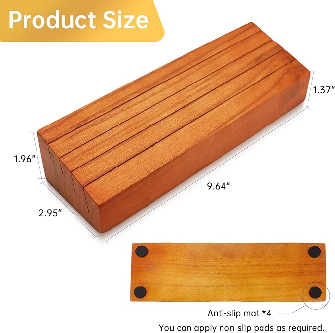 Card Deck Stand Set of 2 Playing Cards Holder for Kids Elder Wood Racks Tray for Organizing on Game Bridge Adults Canasta Uno Skipbo 5 Crowns(orange)