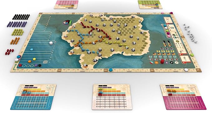 Ride The Rails: France & Germany, Expansion, Strategy Board Game, 3 to 5 Players, 45 to 60 Minute Play Time, Ages 14 and Up