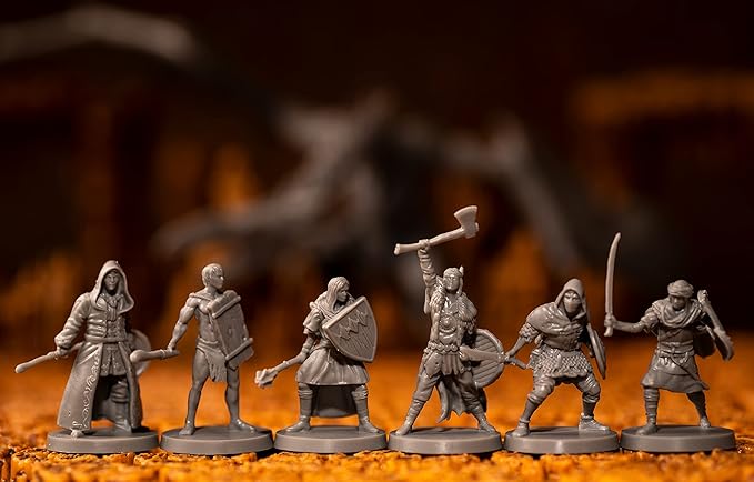 Dark Souls The Role Playing Game: Unkindled Heroes Pack 2 Miniatures & Stat Cards