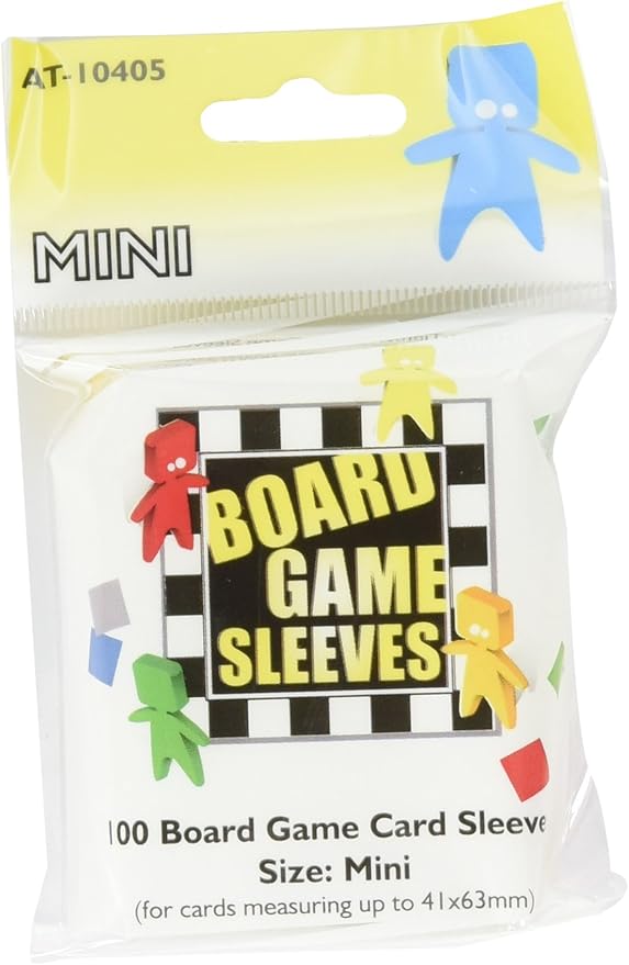 Arcane Tinman Sleeves: Mini Board Game, Clear