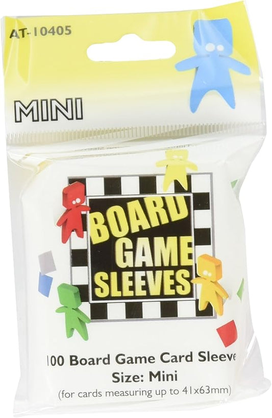 Arcane Tinman Sleeves: Mini Board Game, Clear