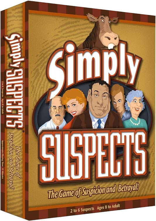 Simply Suspects - Strategy Board Game - from Spy Alley