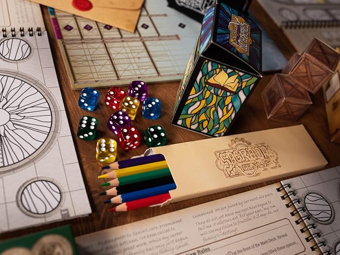 Sagrada Artisans - A Strategy Game Based on The Award-Winning Board Game, Sagrada! | Family Board Game for Kids & Adults | Ages 10 and Up | for 2 to 4 Players | Easy to Learn (Deluxe Edition)