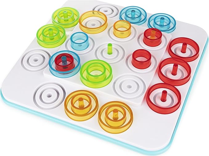 Spin Master Games, Otrio Strategy-Based Board Game, Classic Game, Kids Games, Family Game Night for Ages 8+