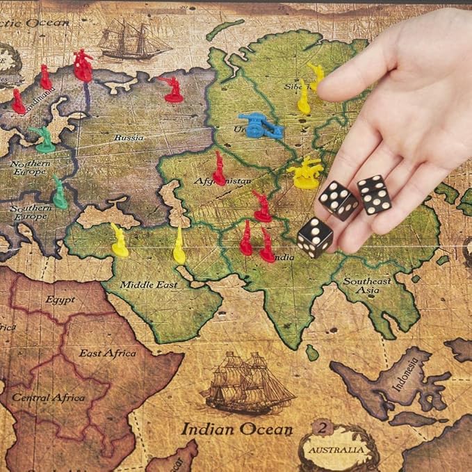 Hasbro Gaming Risk 60th Anniversary Edition Family Board Game for Ages 10 and Up