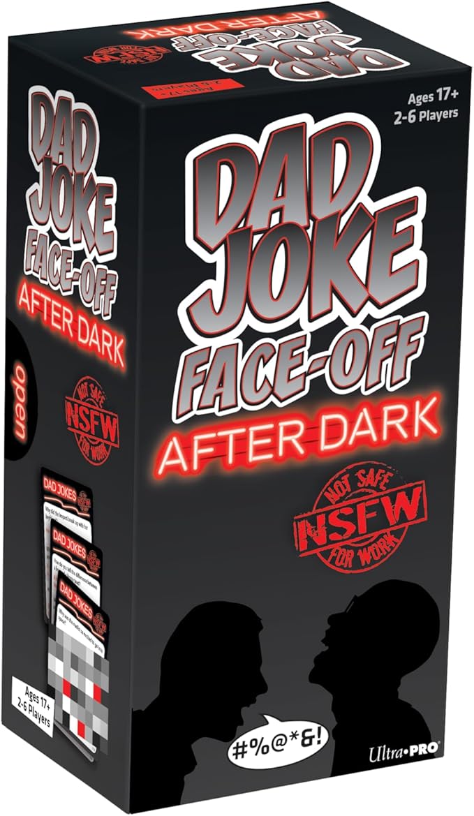 Dad Joke Face-Off After Dark - Keep a straight face in this NSFW version of the hilarious party game where if you laugh first, you lose!