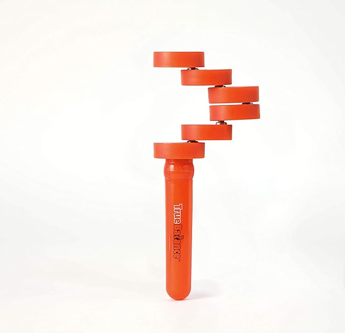 TrueBalance Coordination Game Balance Toy for Adults and Kids | Improves Fine Motor Skills (Mini Red)