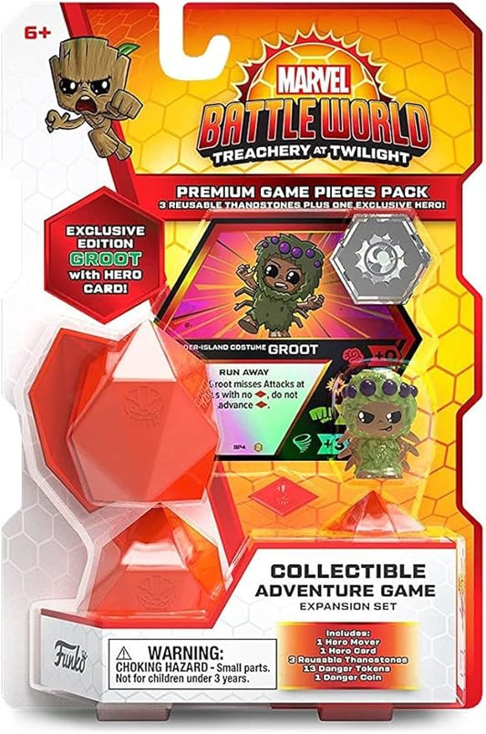 Funko Marvel Battleworld: Treachery at Twilight Premium Pieces Pack with Spider-Island Groot