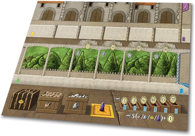 CMON Lorenzo il Magnifico: Houses of Renaissance Expansion | Strategy Board Game for Teens and Adults| Ages 14 and up | 2 to 5 Players | Average Playtime 60 to 120 Minutes | Made by Cranio Creations