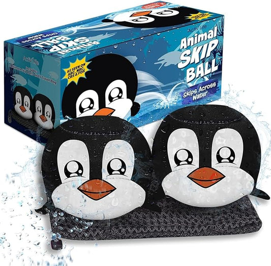 Activ Life The Ultimate Skip Ball – Water Bouncing Ball (2 Pack) Create Lasting Memories with Your Friends & Family at The Beach, Lake or Pool - Great for All Ages