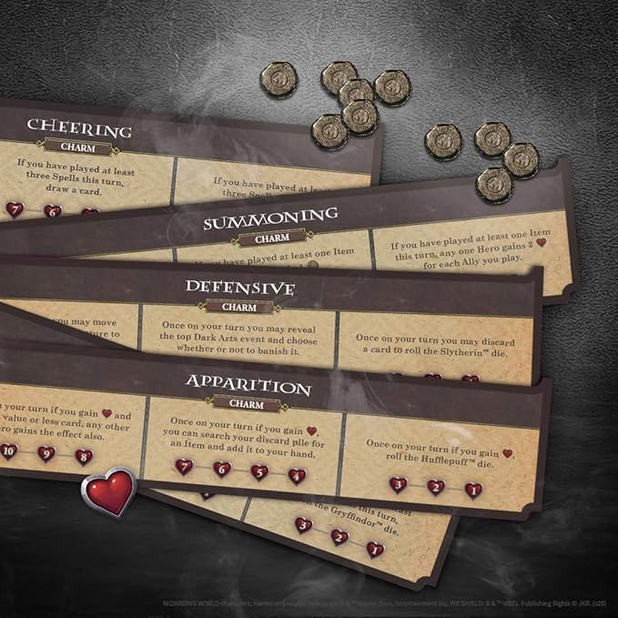 USAOPOLY Harry Potter: Hogwarts Battle - The Charms and Potions Expansion/Second Expansion to Harry Potter Deckbuilding Game/Featuring New Abilities & Cards/Officially Licensed