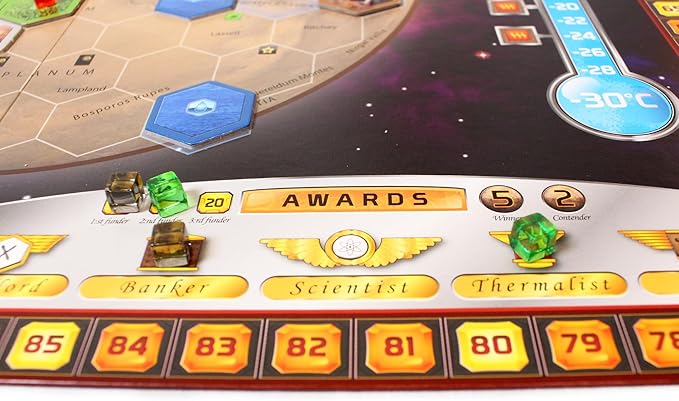 Terraforming Mars Board Game-Award Winning Strategic Space Adventure Game for Family Game Night, Competitive Play&High Replay Value-Adults, Cardboard,Teens&lovers of Board Games by Stronghold Games 