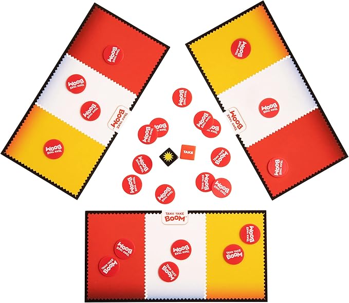 Take Take Boom: The High-Risk, High-Reward Family Dice Game by What Do You Meme?® for 3 + players