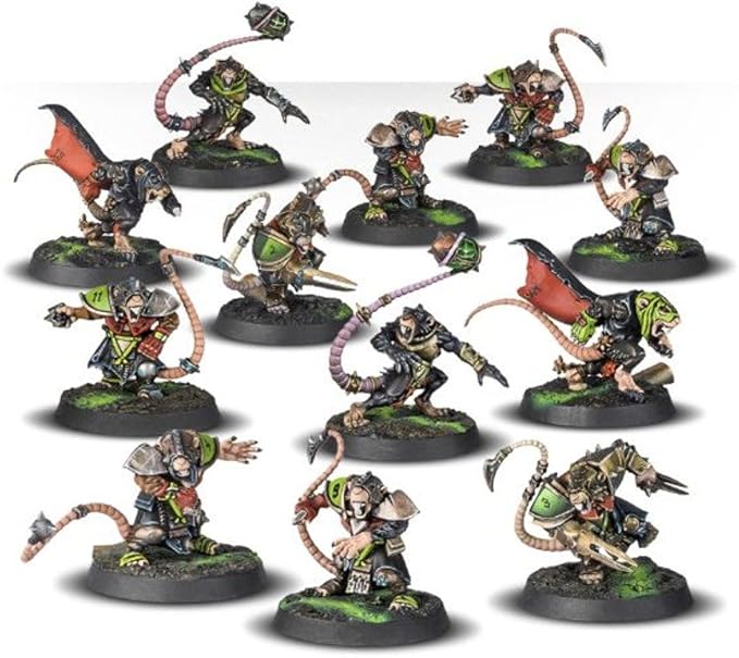 GAMES WORKSHOP 99120906001" Blood Bowl: The Skavenblight Scramblers Game