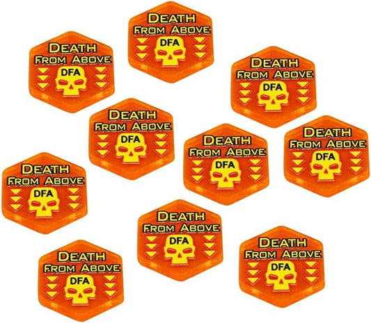 LITKO Mecha Combat Actions Token Set | Compatible with BattleTech (Death from Above)