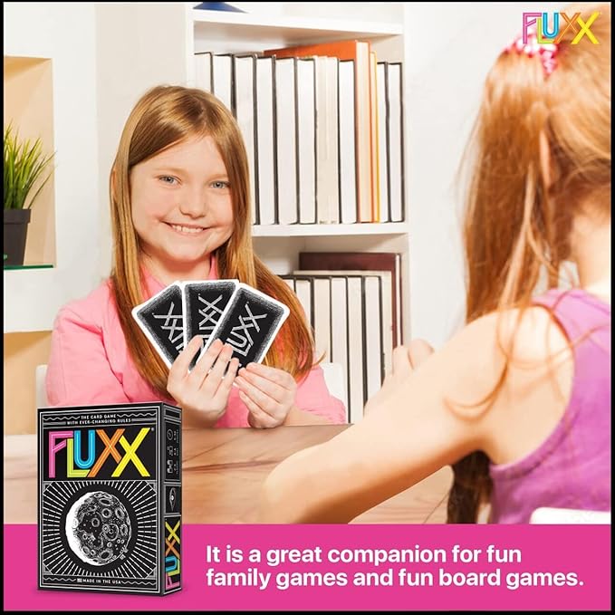 Looney Labs Fluxx 5.0 Card Game Fun, Fast-Paced, Ever-Changing Rules, Perfect for Family Game Night and Parties