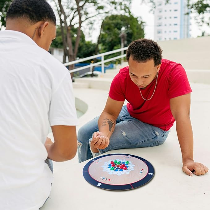 Air Hockey Game，Fast Sling Puck Game，Table top Pinball Game ，Suitable for Kids, Adults Christmas Fun Family Game Toy Gifts (Ages 5+)