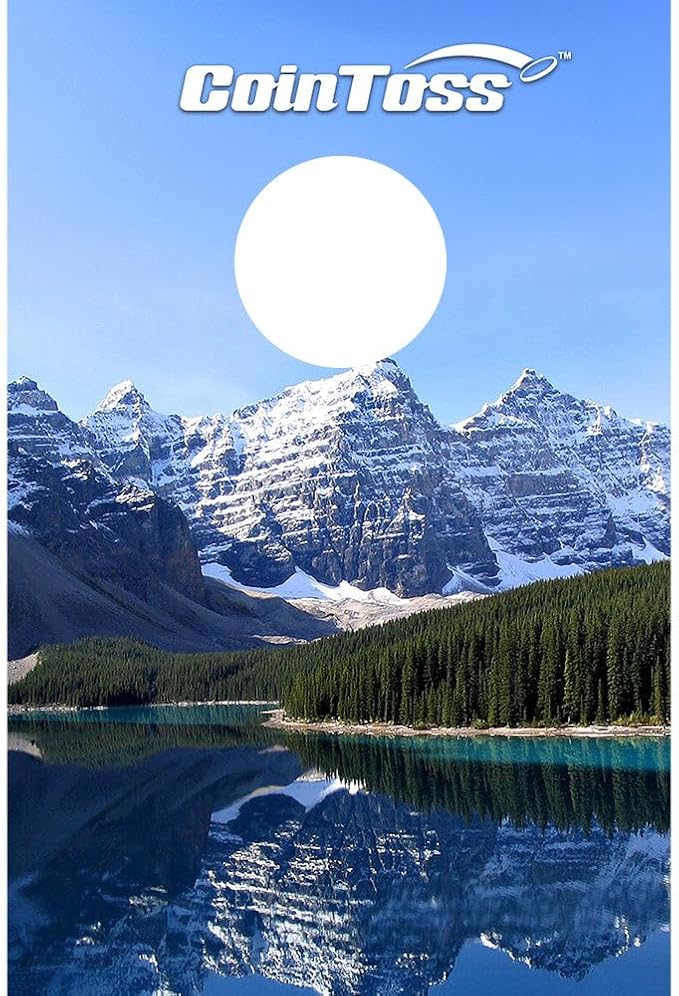 CoinToss Boards - Mountains - The Game Where Quarters Meets Cornhole