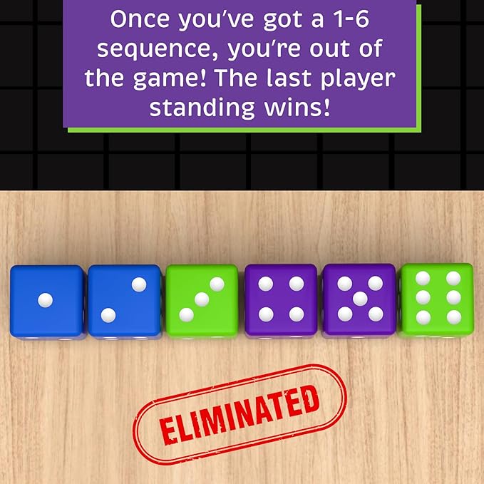 Cuff The Bluff - Fun Bluffing Dice & Card Game for Family Game Nights, Ideal for Kids, Teens & Adults, Gifts for Ages 12 and Up, Endless Laughter & Strategy