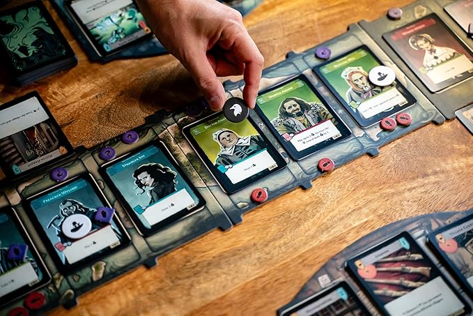 Pagan: Fate of Roanoke - Dueling Witch & Hunter Asymmetrical Deduction Card Game Filled with Intrigue & Mystery, 2 Players, 60 Mins