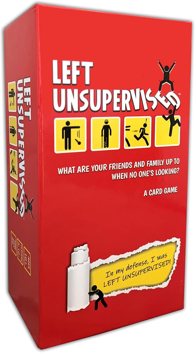 Family Game Night Mega Pack - Includes Artsy Fartsy, Left Unsupervised, and What Can You GIF? Games